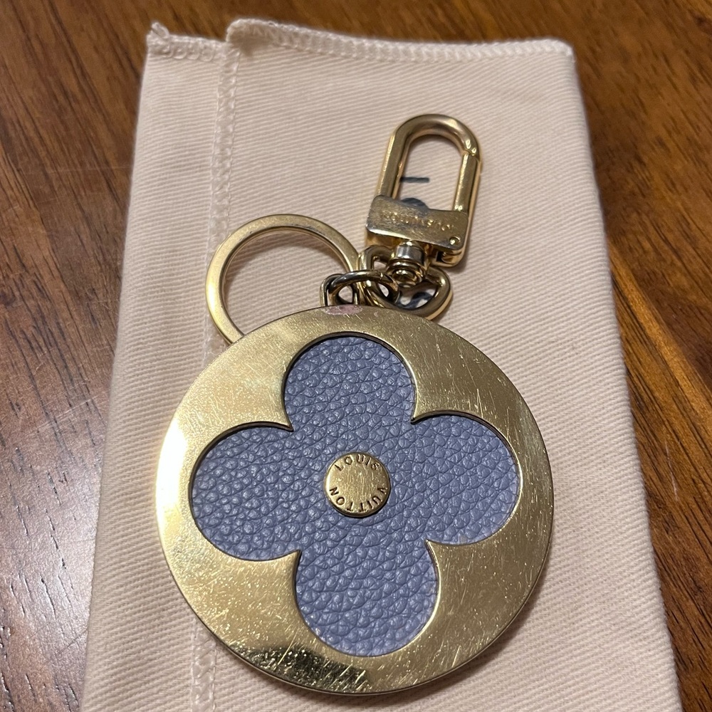 Louis Vuitton posy bag charm key holder